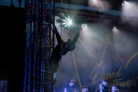 Koncert Dawida Kwiatkowskiego w wislańskim amfiteatrze